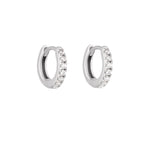 Sterling Silver Mini Stone Set Sara Huggies image 2