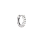 Sterling Silver 10mm Sara Huggies Hoop Earring image 1