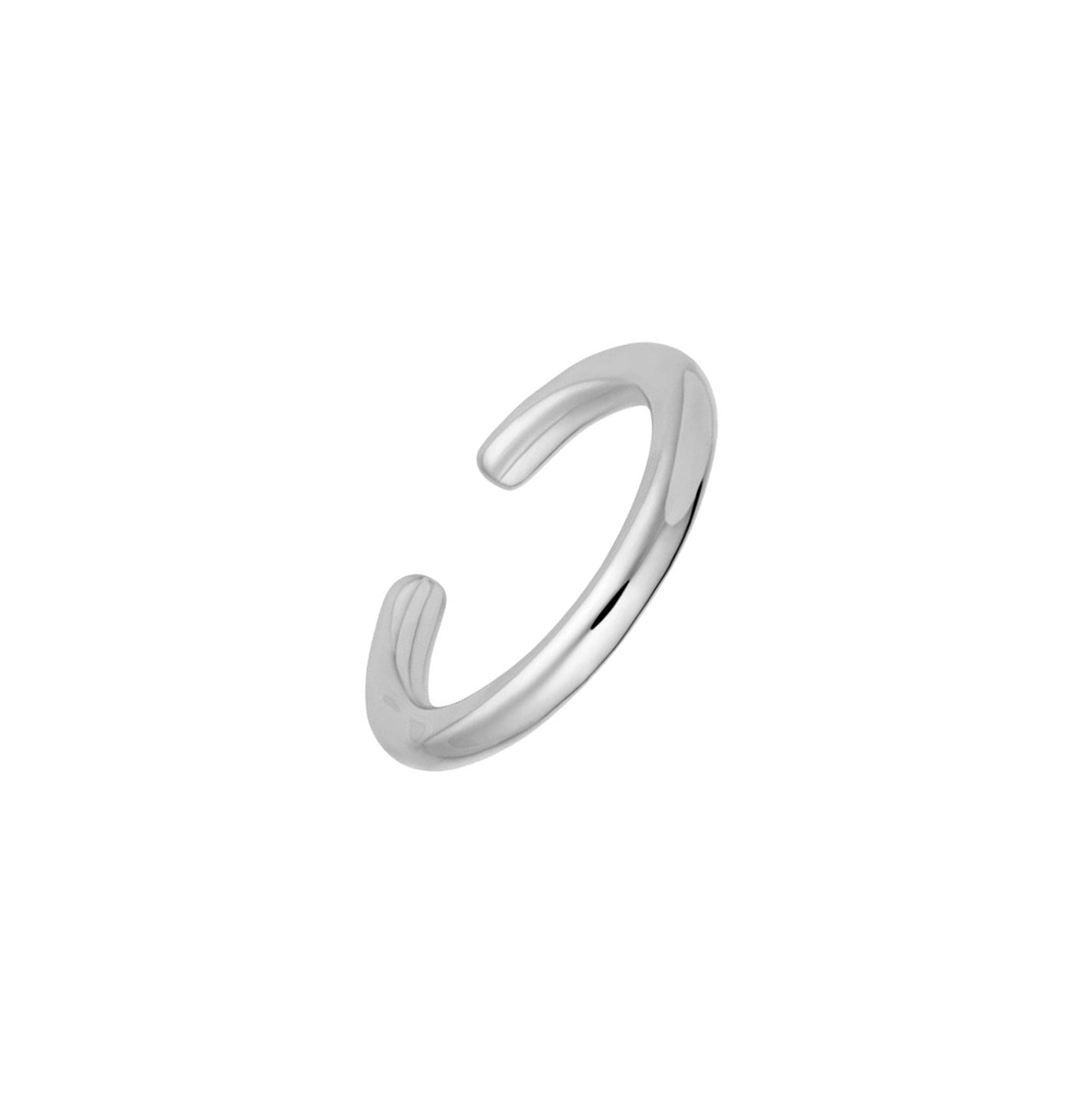 Sterling Silver 13mm Ear Cuff (Conch Area) image 0