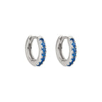 Sterling Silver Mini Jill Huggies image 0