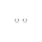 Sterling Silver 3mm Polished Ball Stud Earrings image 0