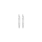 Sterling Silver 25mm Hoop Earrings image 2