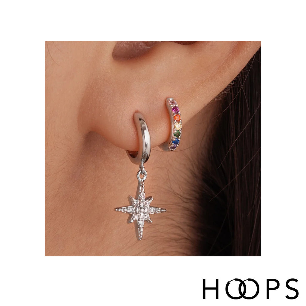 Sterling Silver Mini Ayda Drops image 1