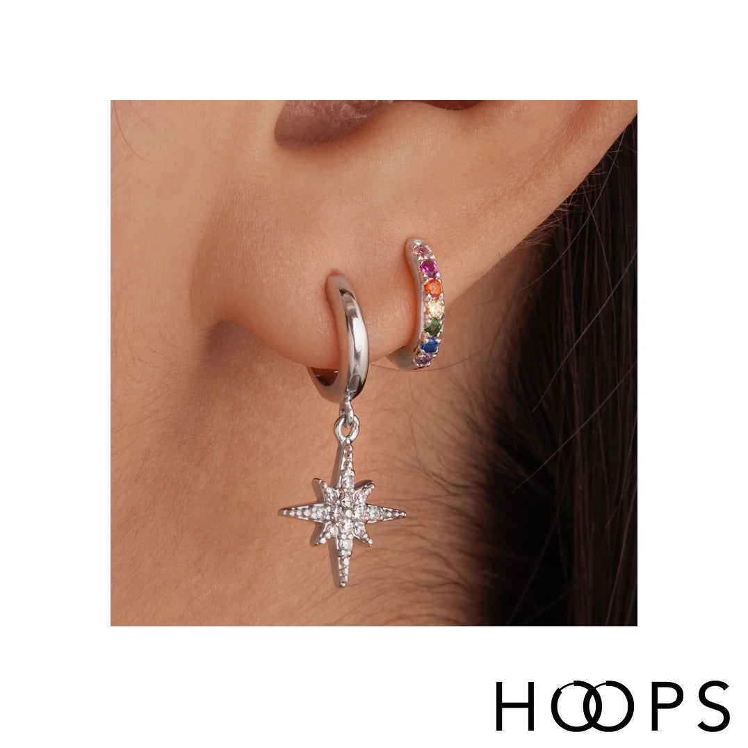 Sterling Silver Mini Ayda Drops image 1
