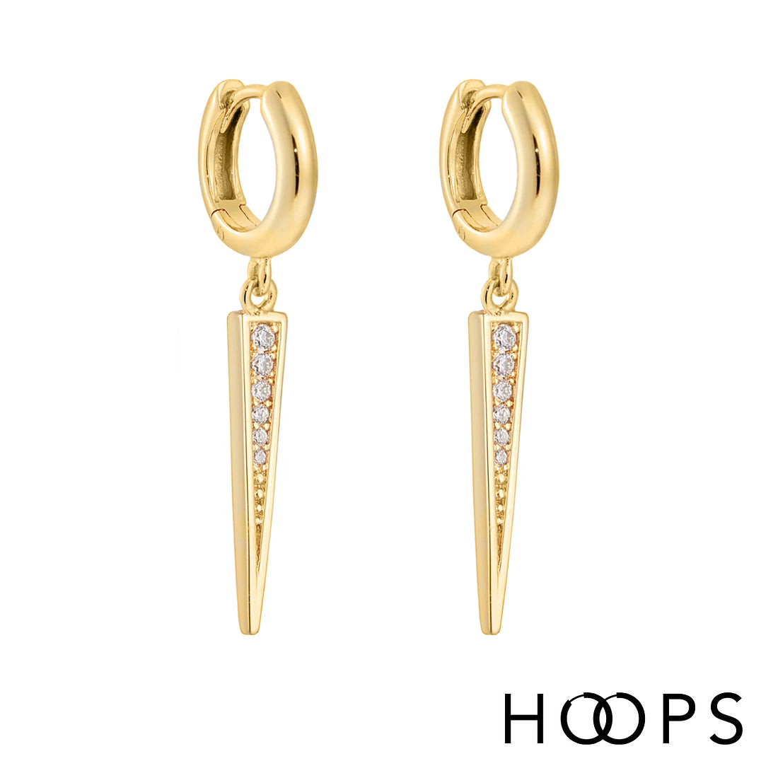 Gold Vermeil Mini Éala Drops image 0