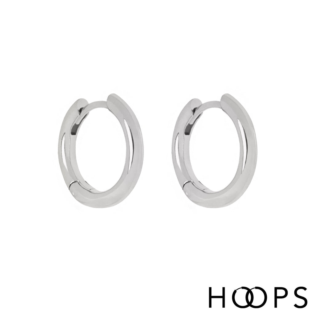 Sterling Silver 14mm Rolo Huggies image 0