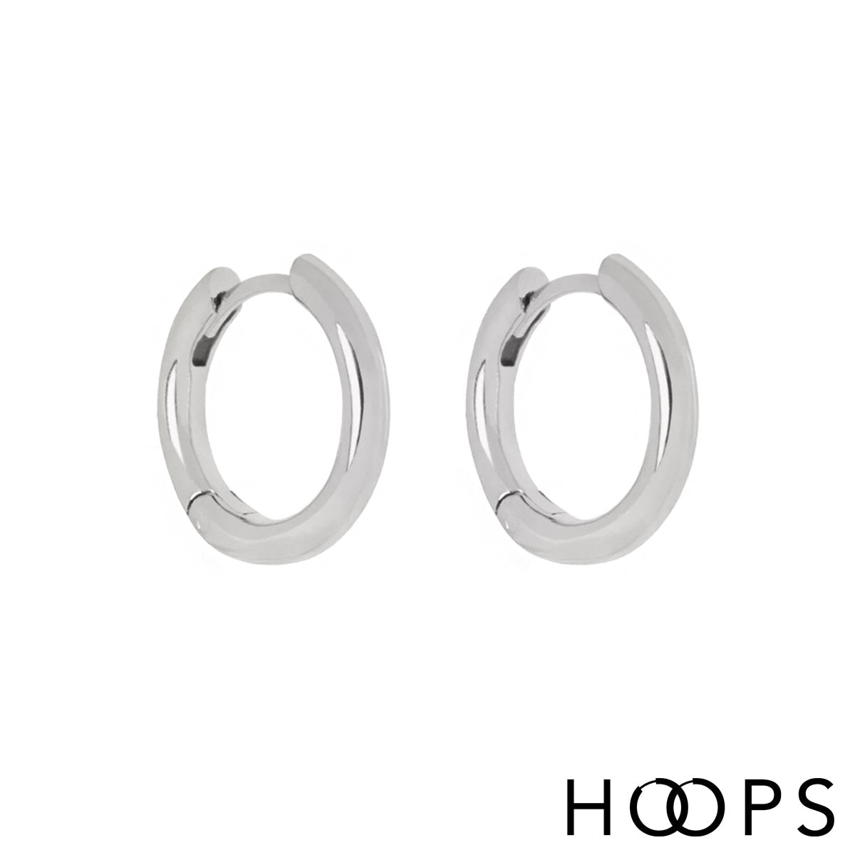Sterling Silver 14mm Rolo Huggies image 0