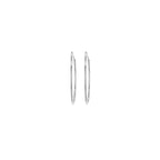 Sterling Silver 20mm Hoop Earrings image 2