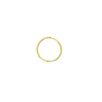 9ct Yellow Gold 15mm Hinged Earring image 1