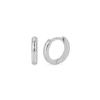 Sterling Silver Mini Lisa Huggies image 0