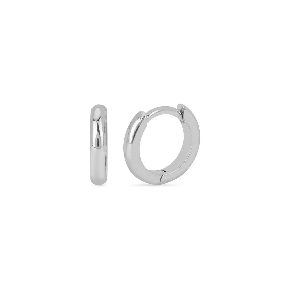 Sterling Silver Mini Lisa Huggies image 0