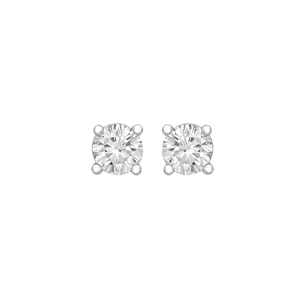 14ct White Gold 0.40ct Diamond Stud Earrings