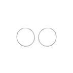 Sterling Silver 16mm Hoop Earrings image 0