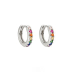 Sterling Silver Mini Erika Huggies image 0