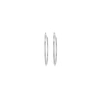 Sterling Silver 20mm Hoop Earrings image 2