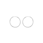 Sterling Silver 16mm Hoop Earrings image 0