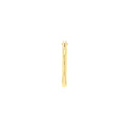 9ct Yellow Gold 15mm Sleeper Hoop image 2