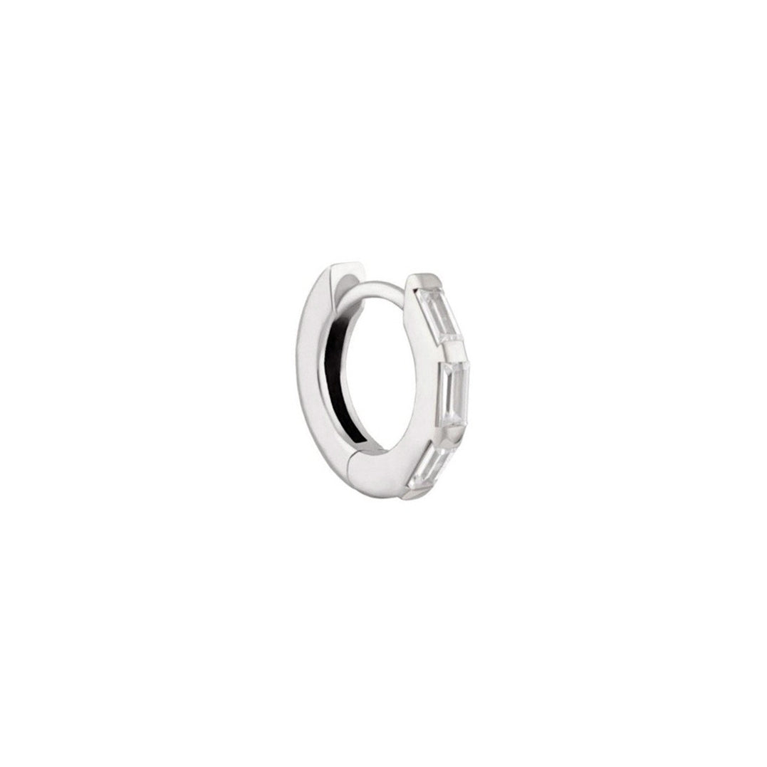 Sterling Silver 10mm Lola Huggies Hoop Earring image 0