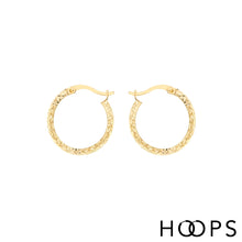 Load image into Gallery viewer, 9ct Gold Leah Creole Hoops
