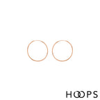 Rose Gold Vermeil Classic Small Hoops