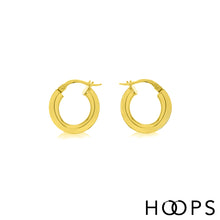 Load image into Gallery viewer, Round Classic Venice Hoops
