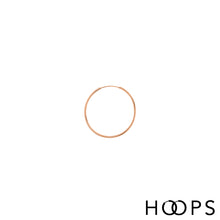 Load image into Gallery viewer, Classic Small Endless Hoops
