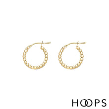 Load image into Gallery viewer, 9ct Yellow Gold Lottie Hoops
