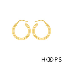 Load image into Gallery viewer, Round Classic Venice Hoops
