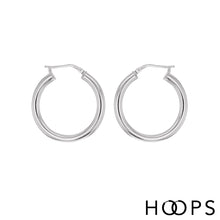 Load image into Gallery viewer, Round Classic Venice Hoops
