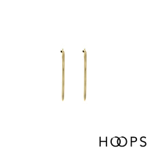 Load image into Gallery viewer, 9ct Yellow Gold Medium Classic Hoops
