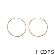 Load image into Gallery viewer, Classic Large Endless Hoops
