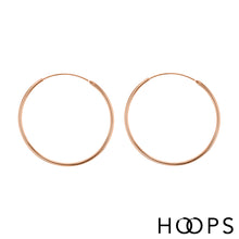 Load image into Gallery viewer, Classic Large Endless Hoops
