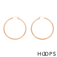 Load image into Gallery viewer, 5cm classic hamilton hoops rose
