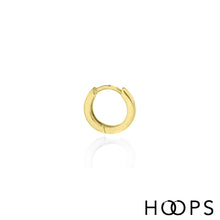 Load image into Gallery viewer, Jane Silver Huggy Hoops
