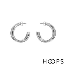 Load image into Gallery viewer, Marseille Hoop Earrings
