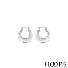 Load image into Gallery viewer, Graduated Creole Elsie Hoops
