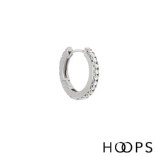 Load image into Gallery viewer, Pavé Luxury Huggy Hoop Clicker
