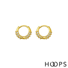 Load image into Gallery viewer, Mini Cami Clicker Huggy Hoop Earring
