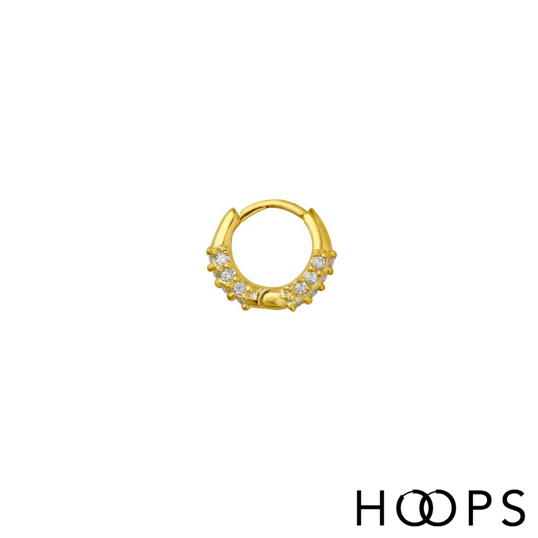 Mini Cami Clicker Huggy Hoop Earring