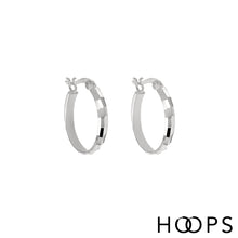 Load image into Gallery viewer, Diamond Cut Surani Hoops
