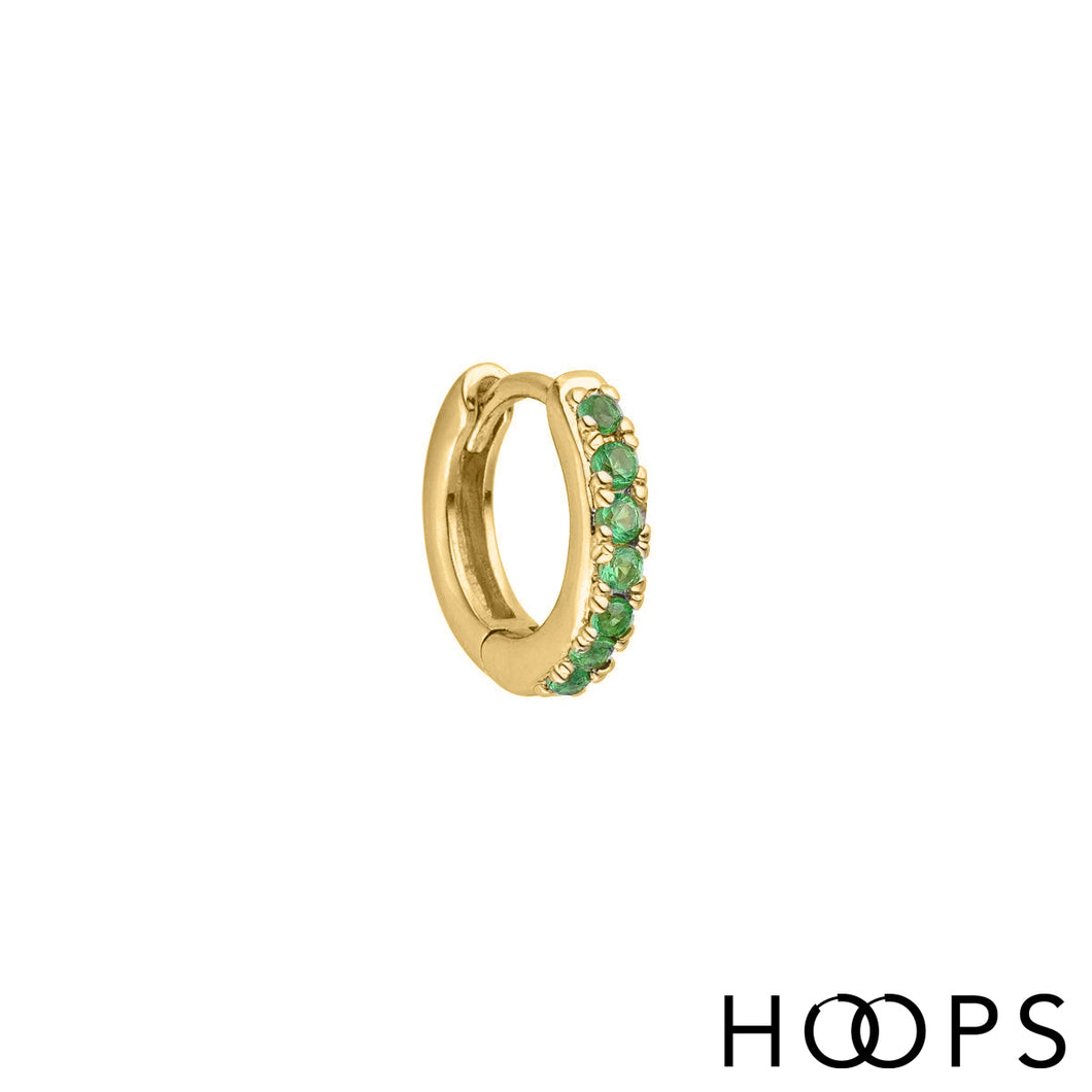 Mini Cara Clicker Huggy Hoop Earring