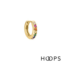 Load image into Gallery viewer, Mini Erika Clicker Huggy Hoop Earring
