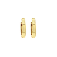 Load image into Gallery viewer, 9ct gold 11mm huggy clicker earring
