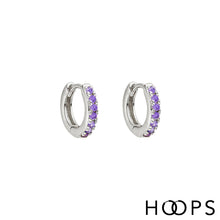 Load image into Gallery viewer, Mini Indi Clicker Huggy Hoop Earring
