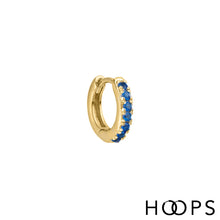 Load image into Gallery viewer, Mini Jill Clicker Huggy Hoop Earring

